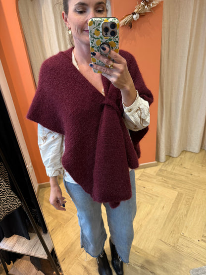 Poncho écharpe