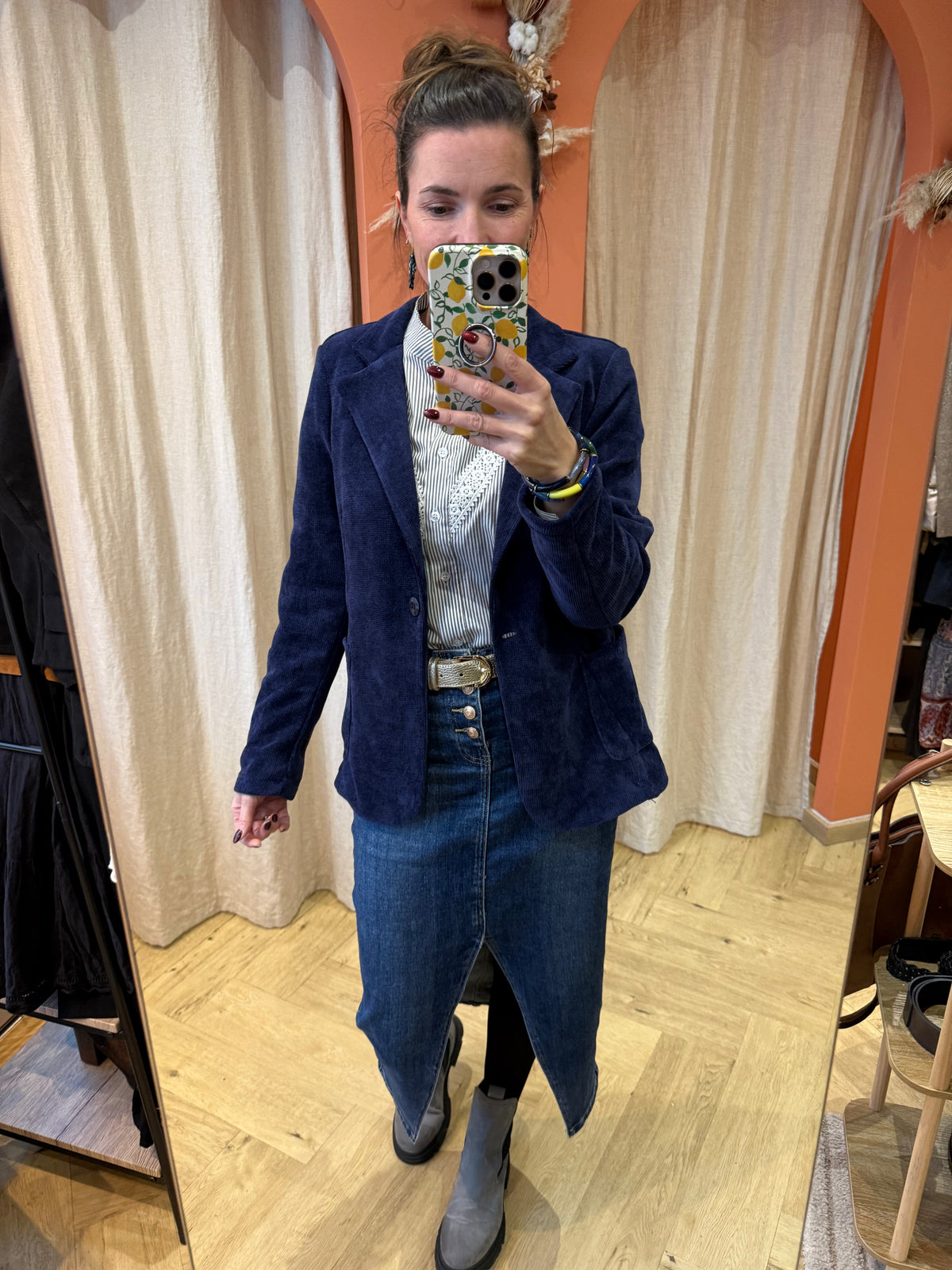 Veste velours