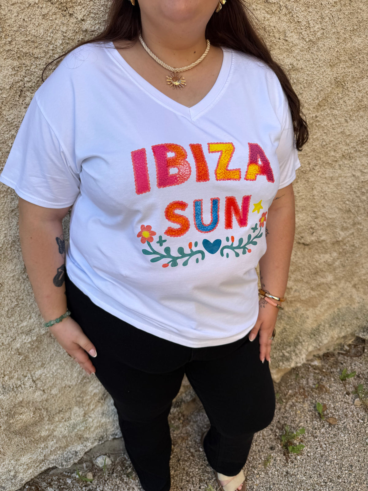 T-shirt Ibiza sun