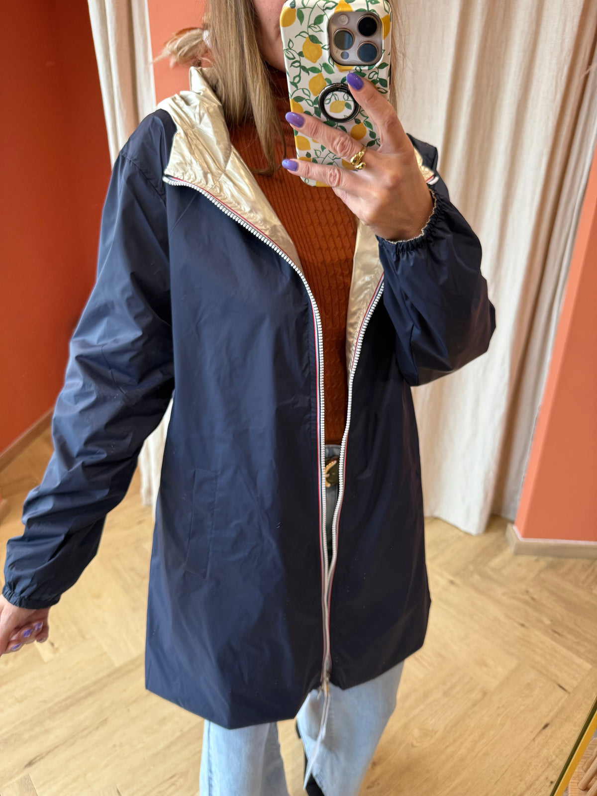 Parka Imperméable mi-longue