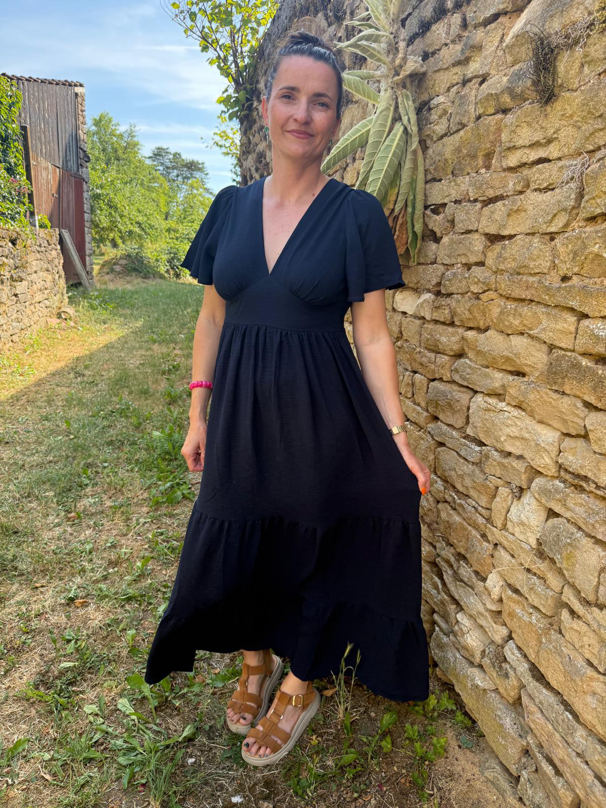 Robe bleu marine