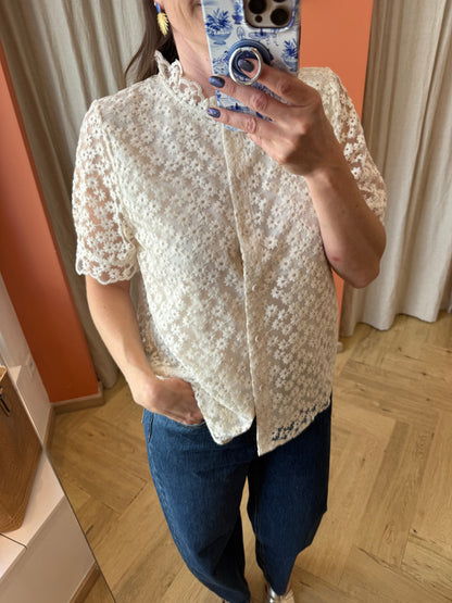 Blouse dentelle
