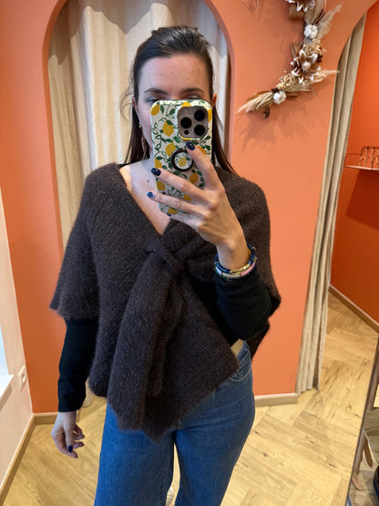 Poncho écharpe