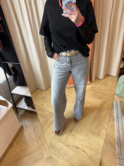 Jeans gris clair
