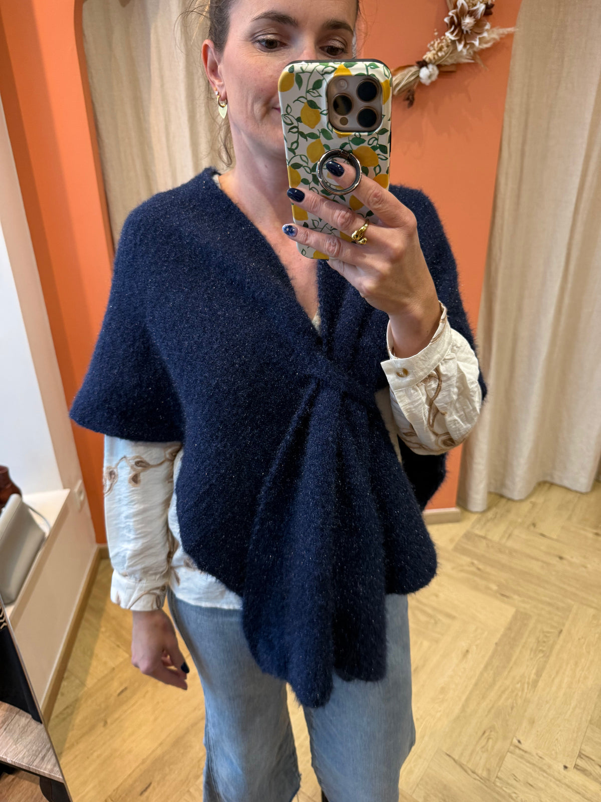Poncho écharpe