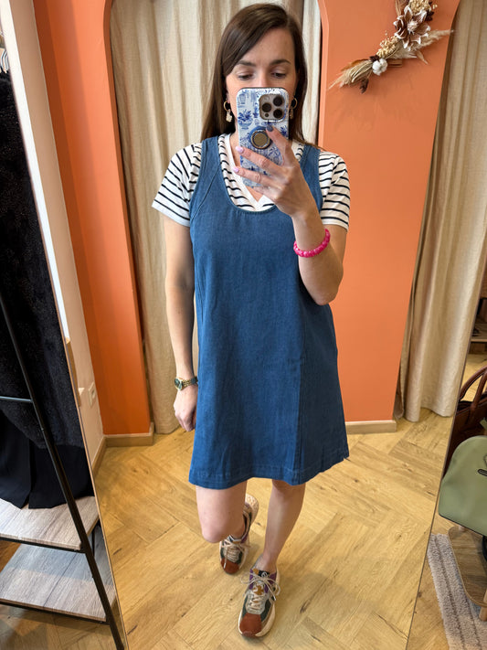 Robe en jeans