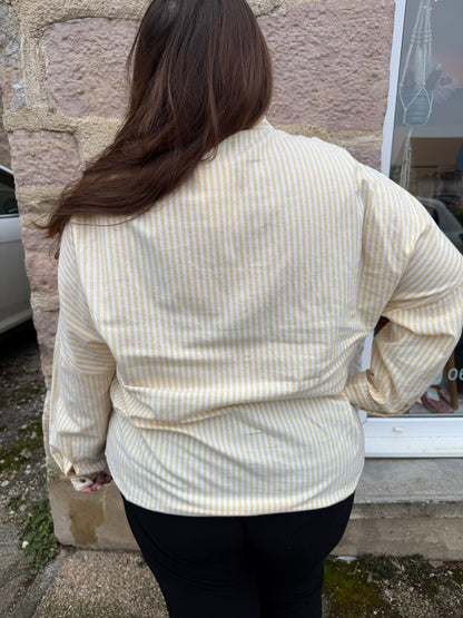 Chemise à rayures
