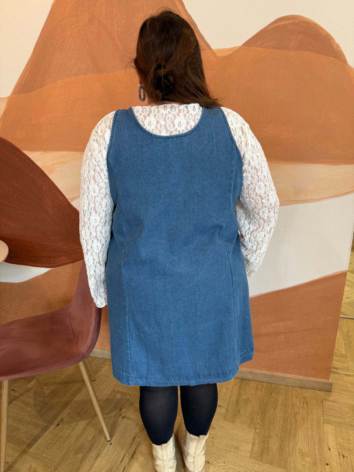 Robe en jeans