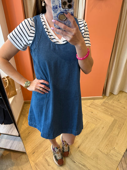 Robe en jeans