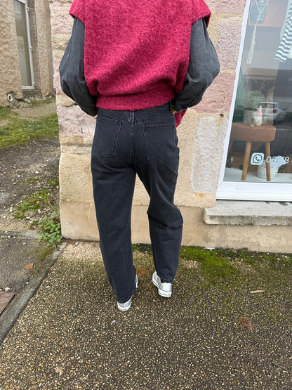 Jeans ballon brandy
