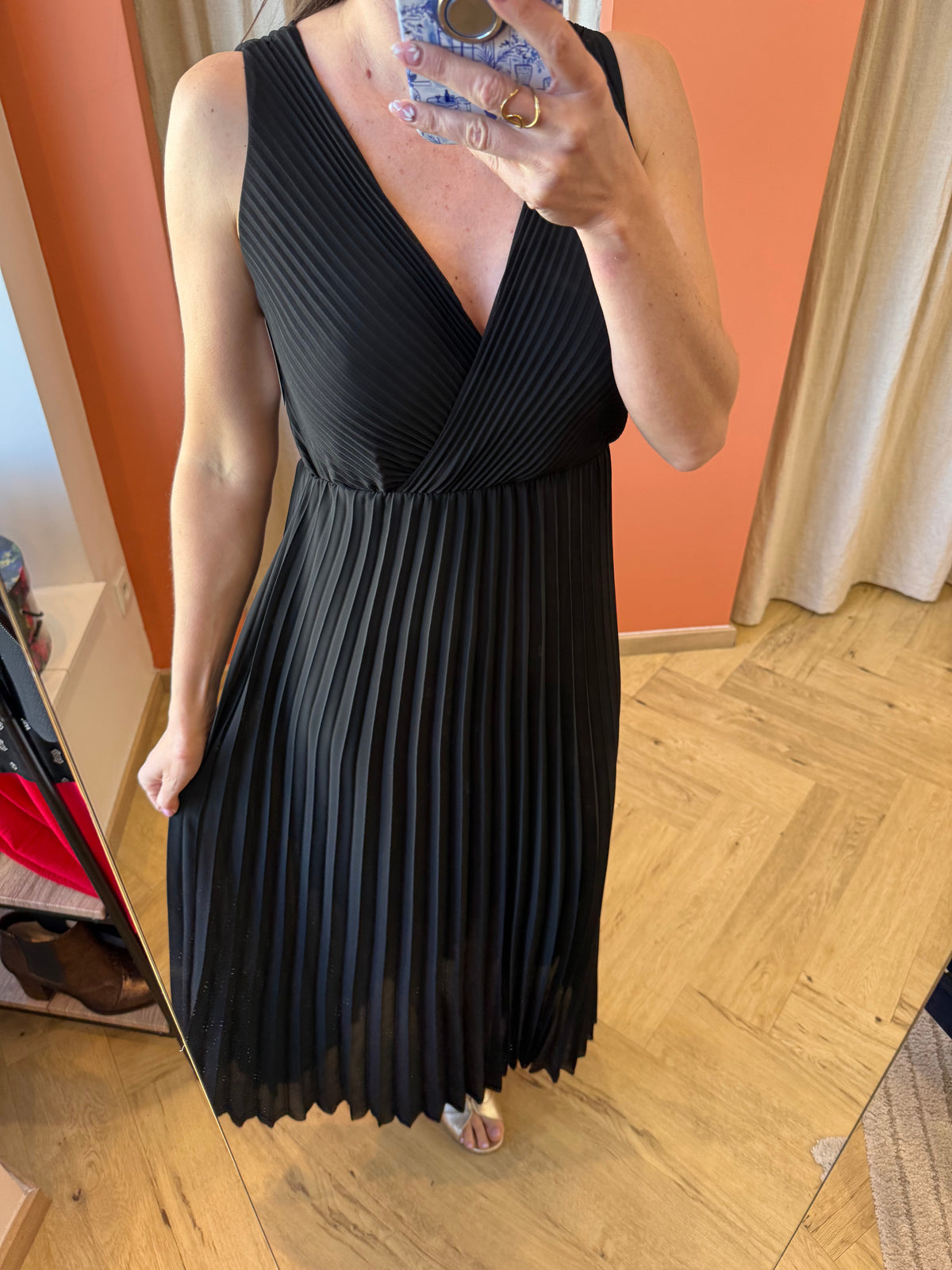 Robe longue noire