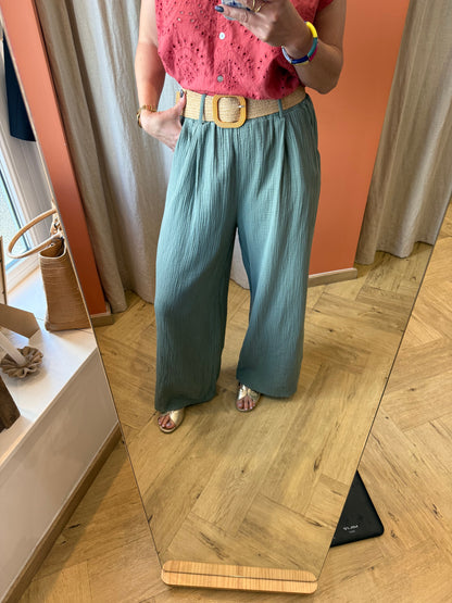 Pantalon Gaz de coton Izzy