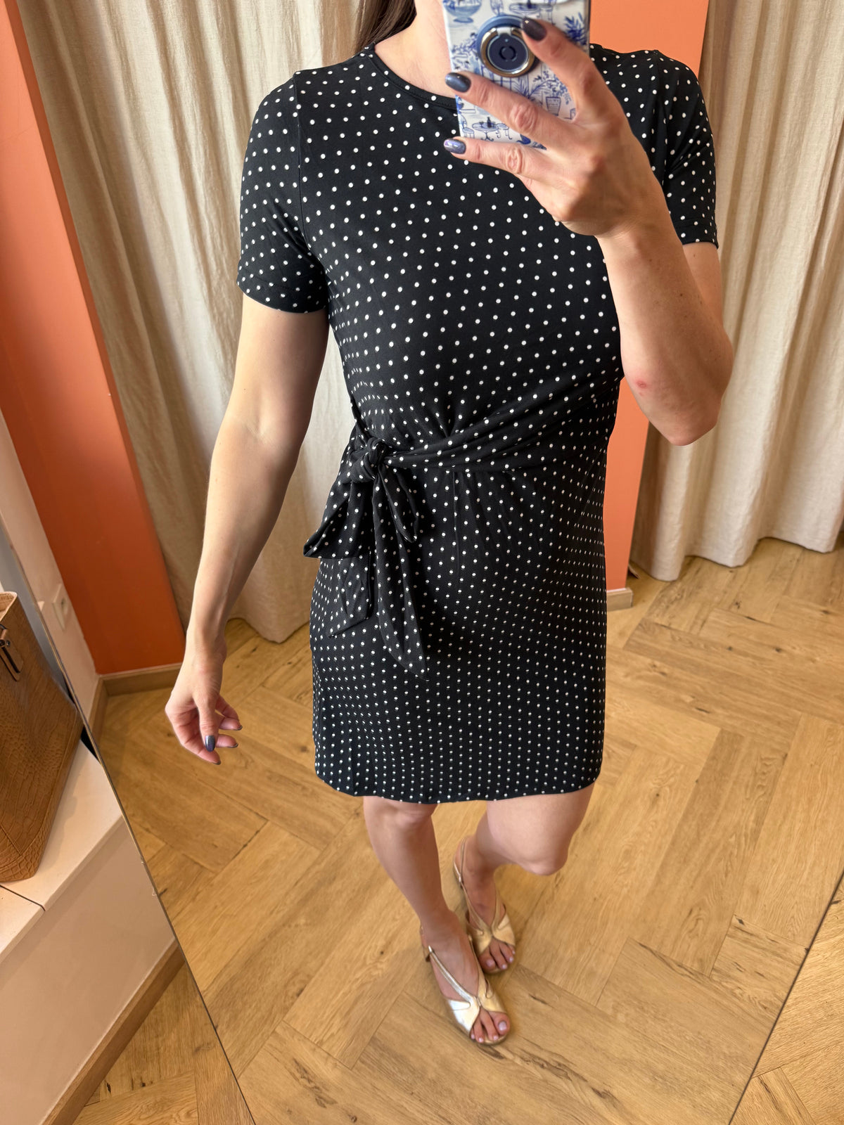 Robe à pois