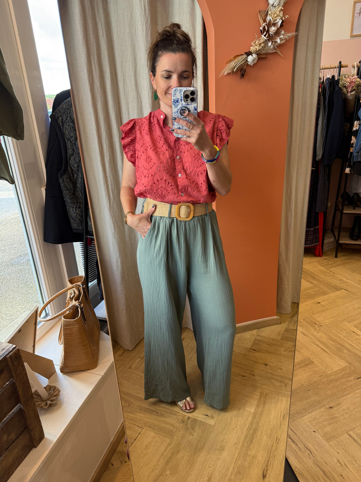Pantalon Gaz de coton Izzy