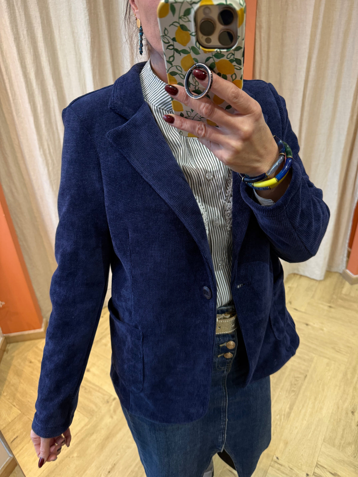 Veste velours