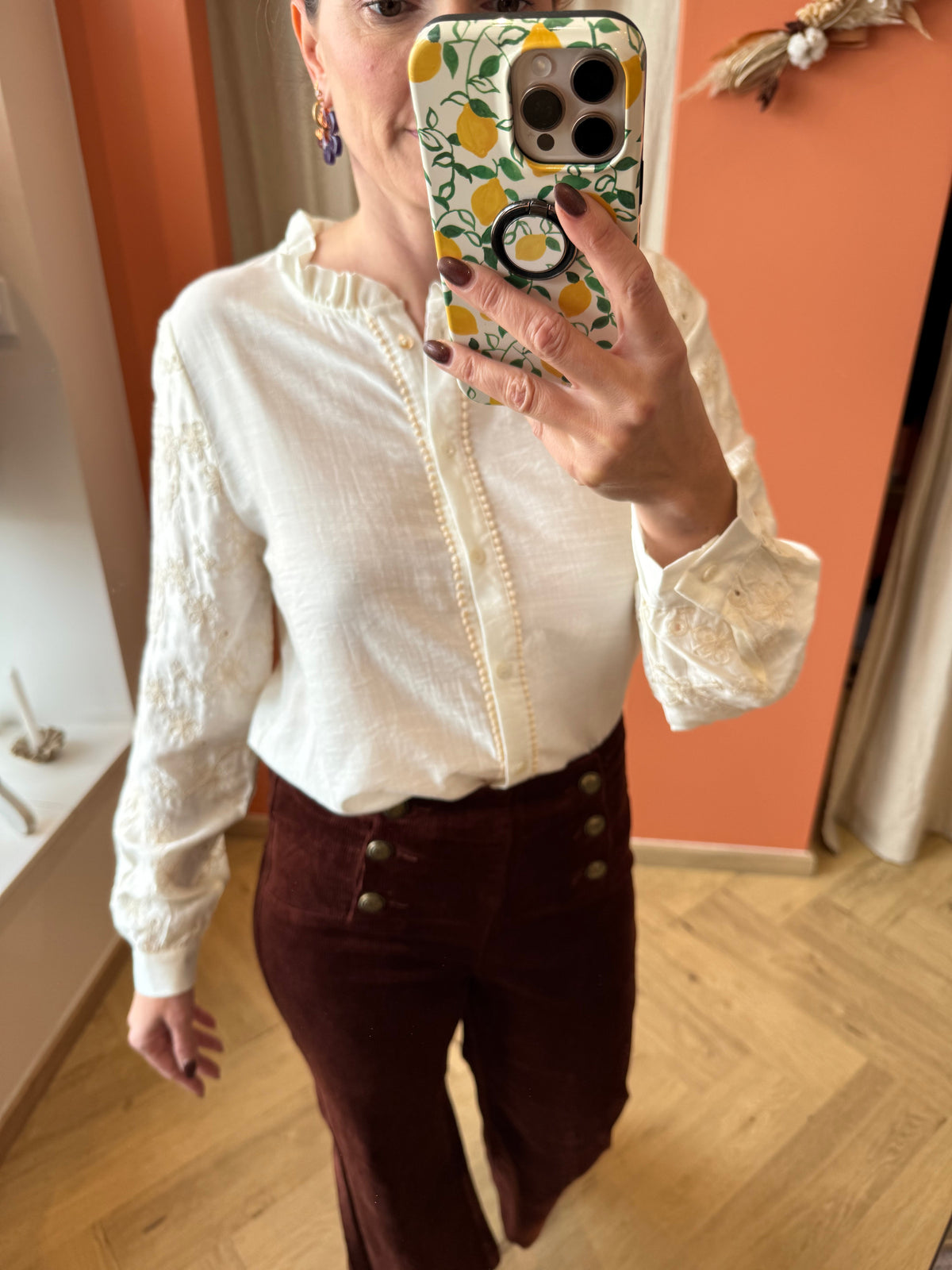 Pantalon velours Victorine