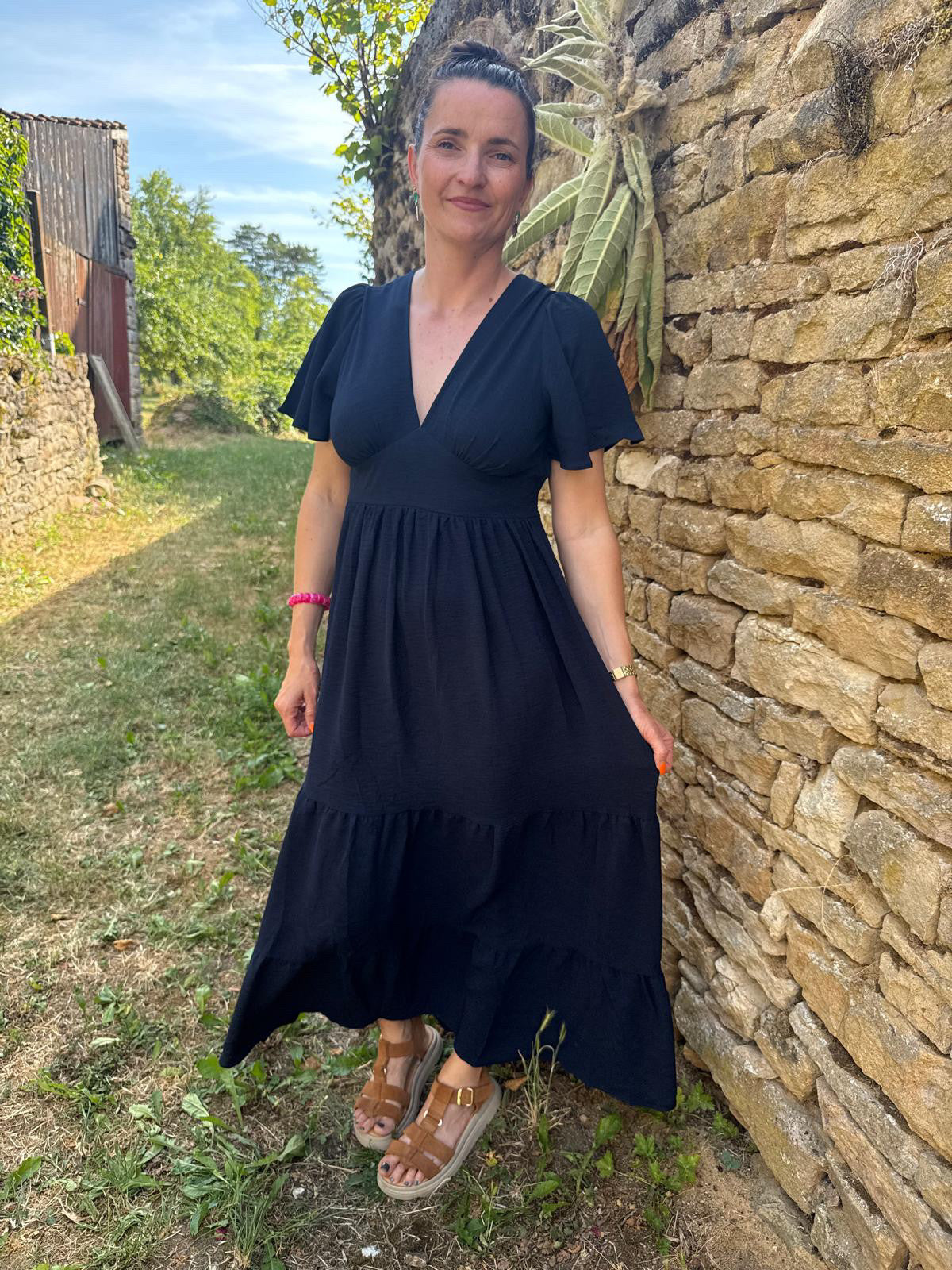 Robe bleu marine