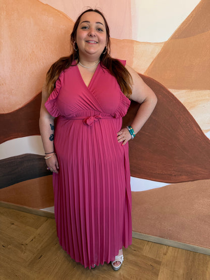 Robe cérémonie grande taille différents coloris