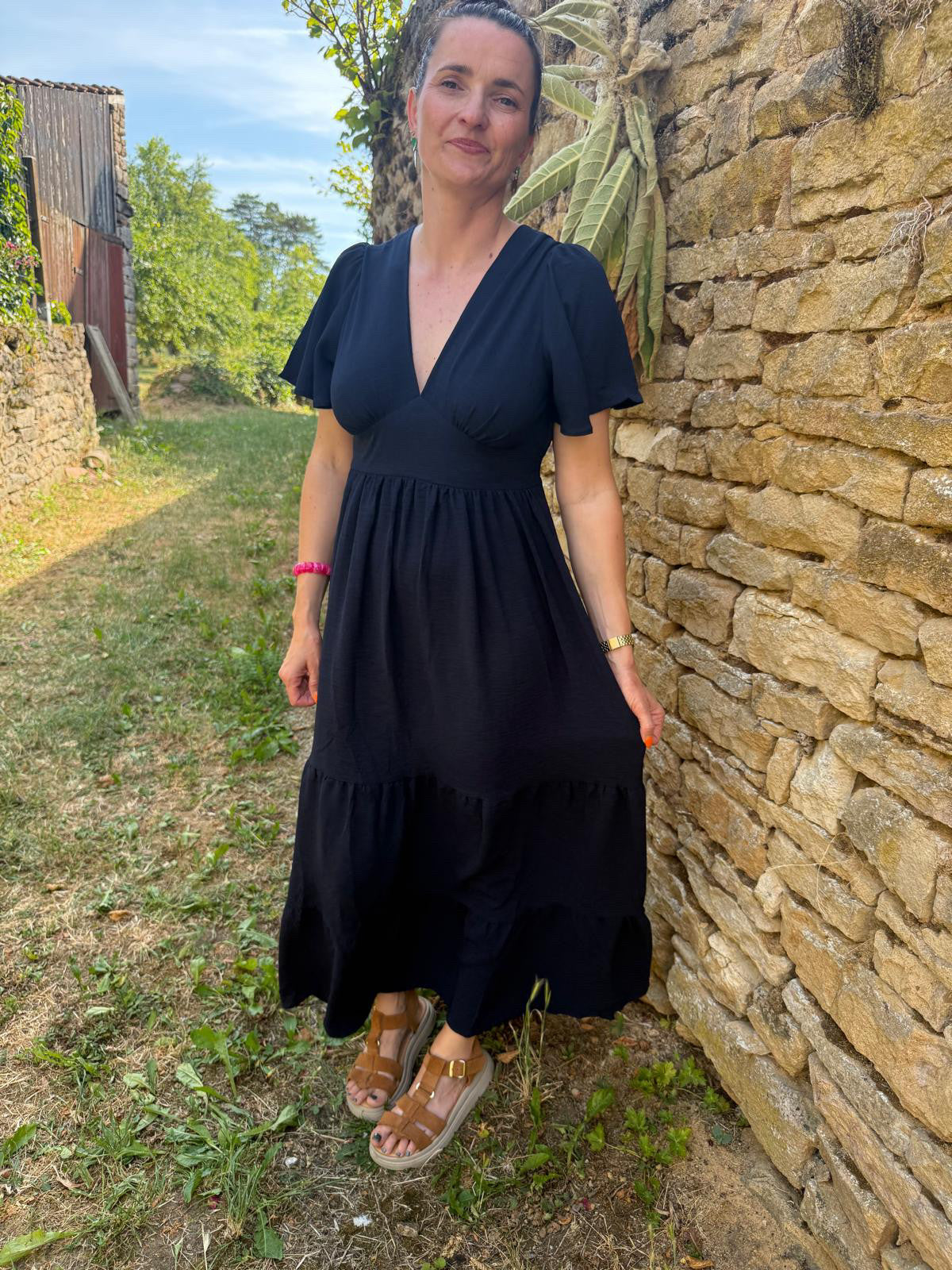Robe bleu marine