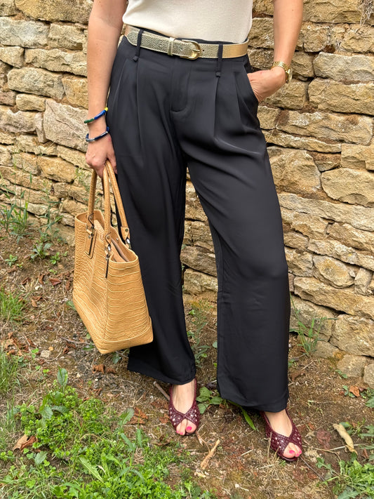 Pantalon tailleur 2 coloris