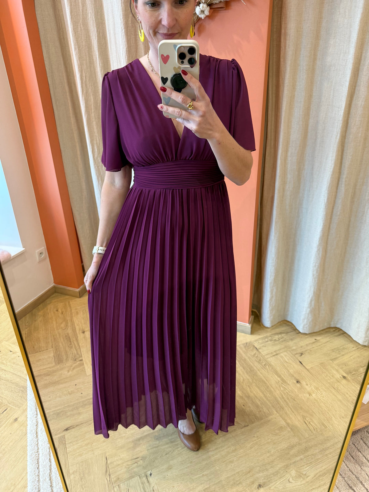 Robe Cérémonie prune