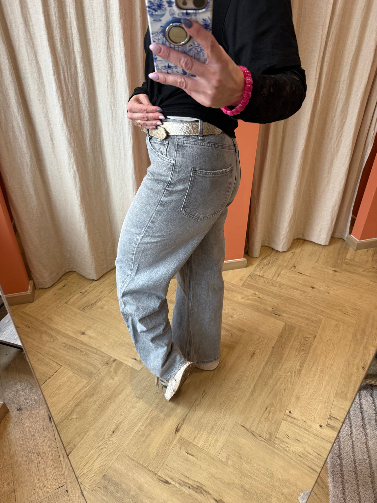 Jeans gris clair