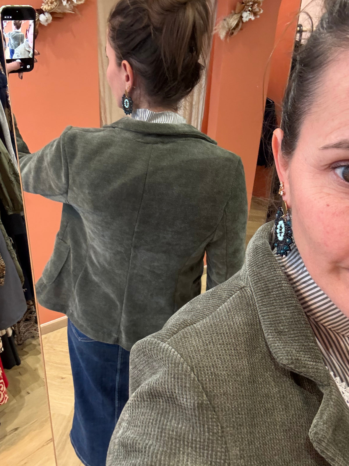 Veste velours