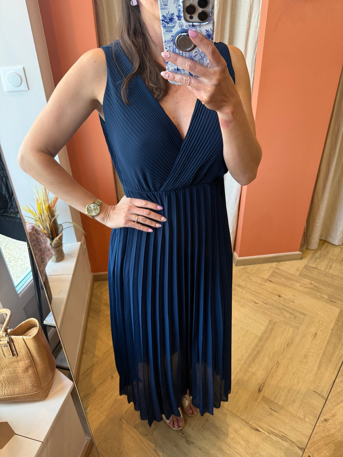 Robe cérémonie marine