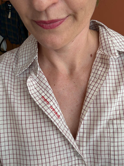 Chemise « mon amour »
