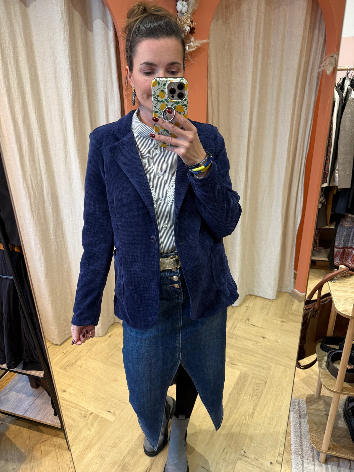 Veste velours