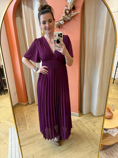 Robe Cérémonie prune