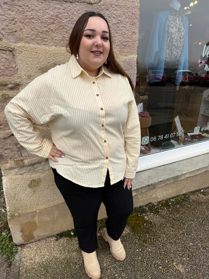 Chemise à rayures