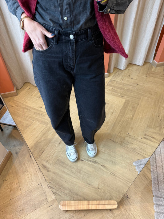 Jeans ballon brandy