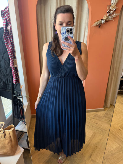 Robe cérémonie marine
